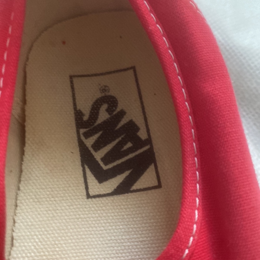 Red Vans - Picture 2 of 5